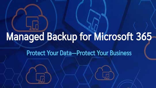 Managed Backup for Microsoft 365 Now Available