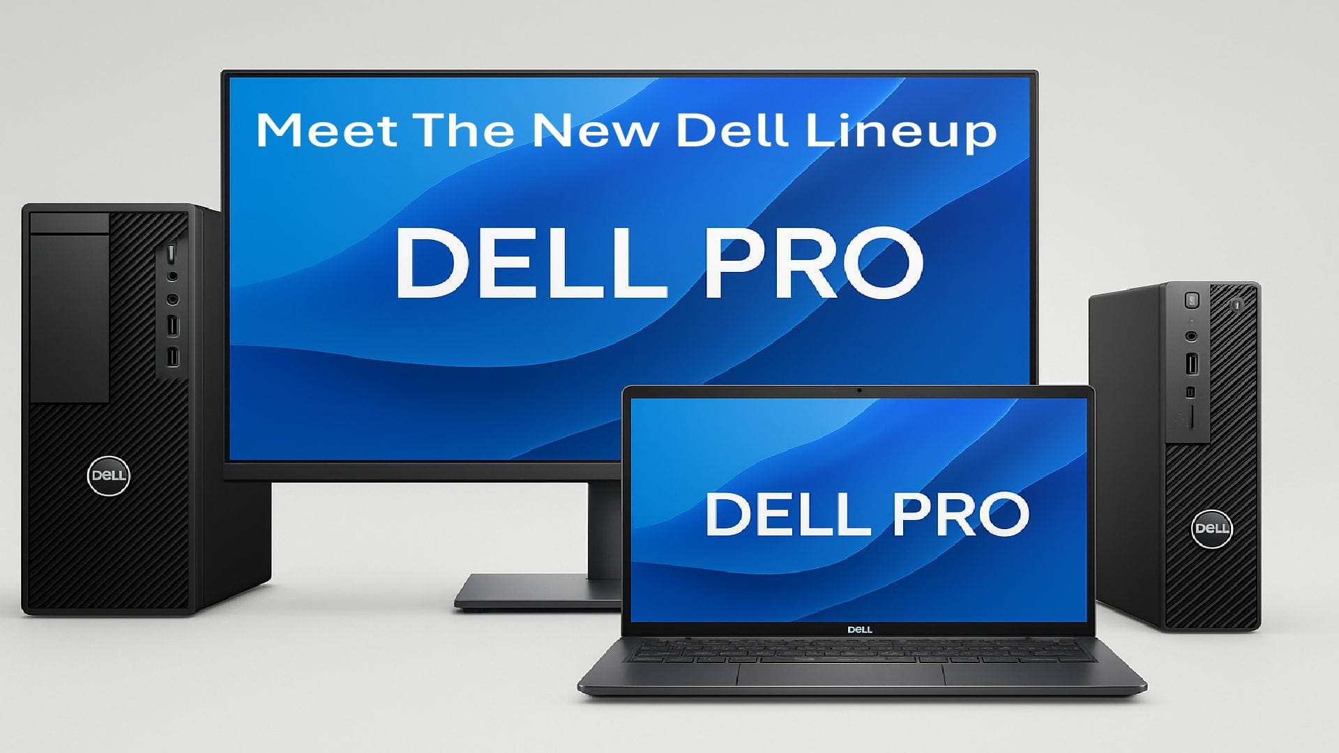 Introducing the New Line of Dell Pro Desktops and Laptops
